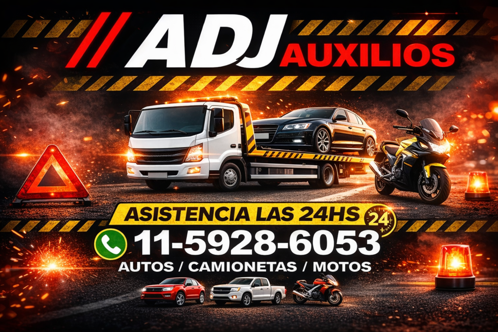 ADJ AUXILIOS GRÚA REMOLQUES TRASL