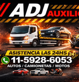 ADJ AUXILIOS GRÚA REMOLQUES TRASLADOS