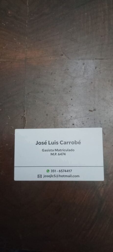 Gasista matriculado