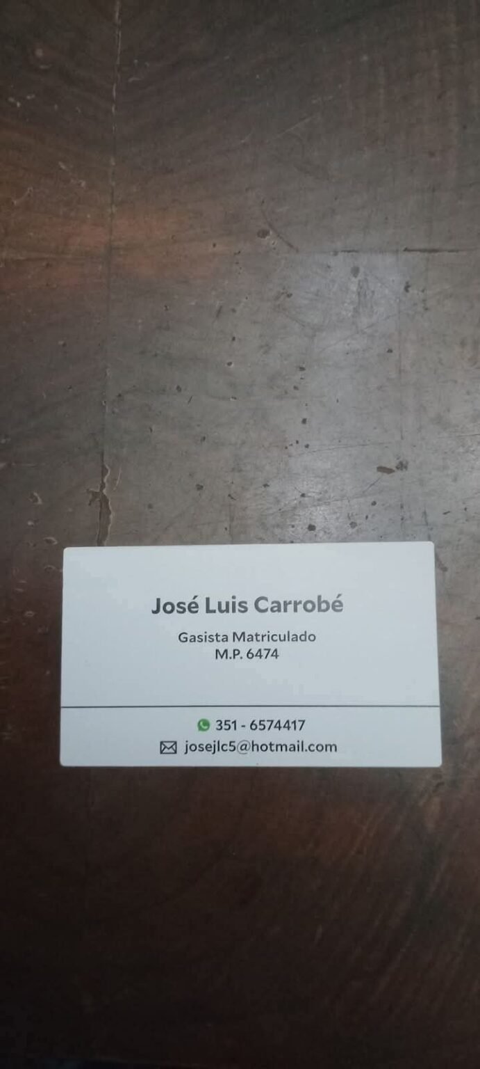 Gasista matriculado