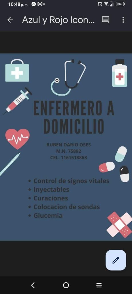 Enfermo a domicilio