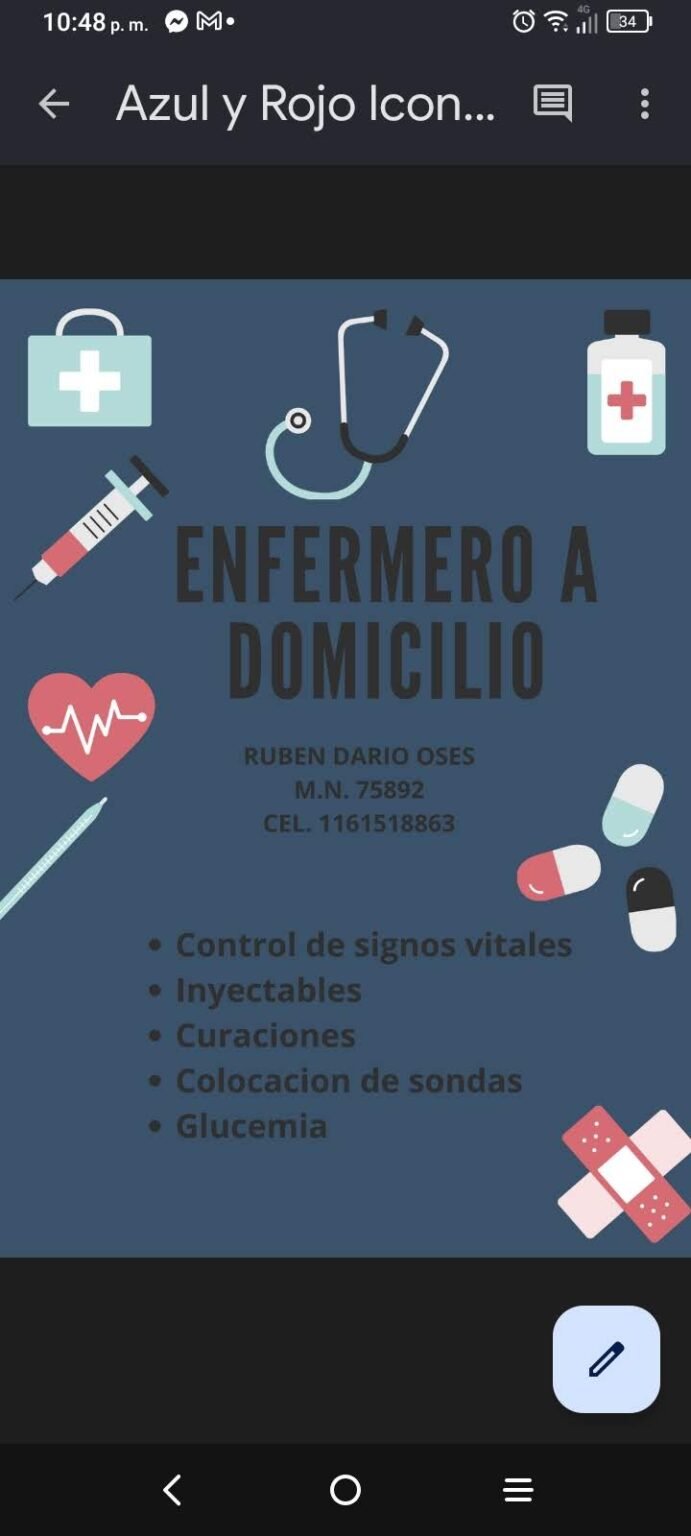 Enfermo a domicilio