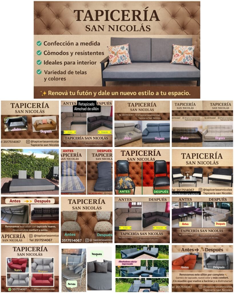 Tapicería SAN NICOLÁS