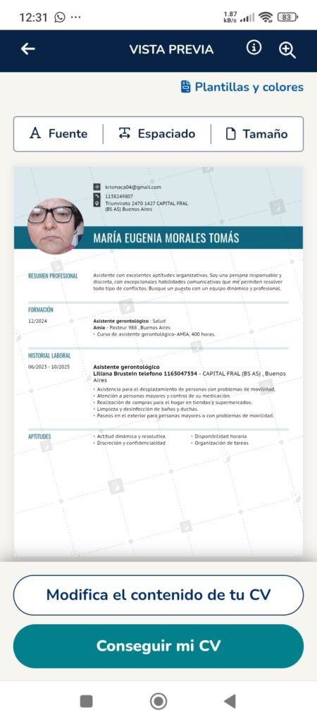Asistente gerontologíco