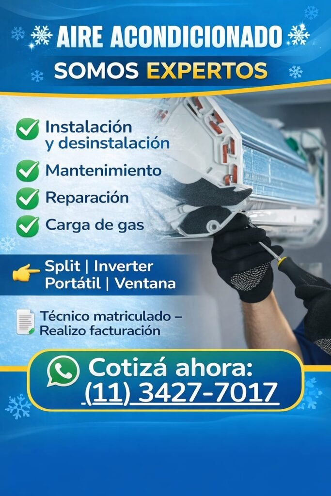 Técnico refrigeración