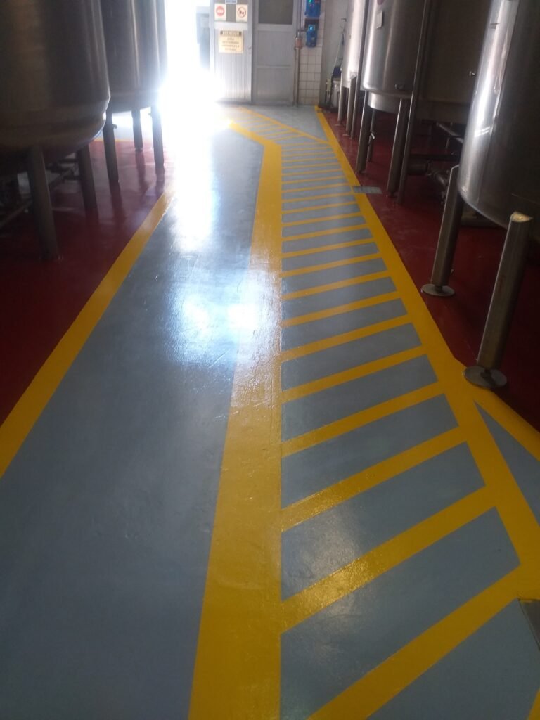 Pintura en general, pisos industr