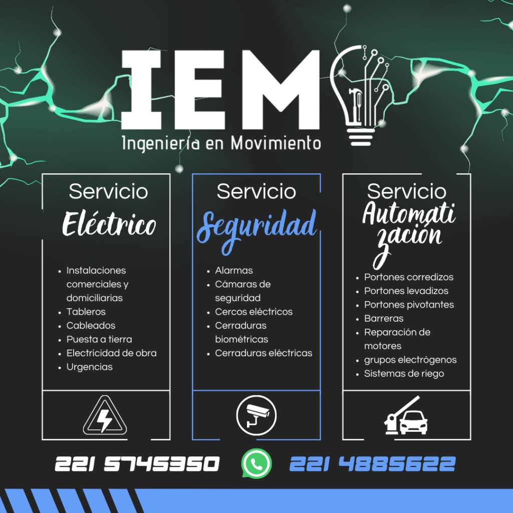 Electricista, instalador de siste