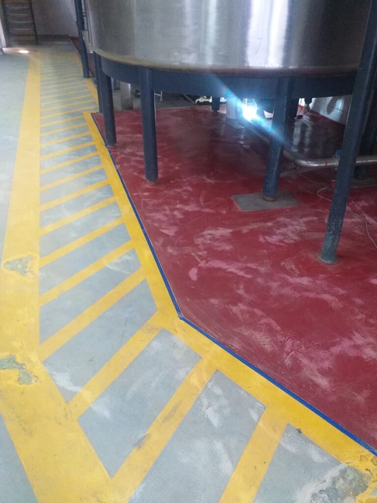 Pintura en general, pisos industr