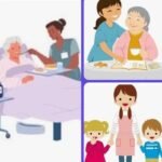 Cuidado de niños y adultos mayores