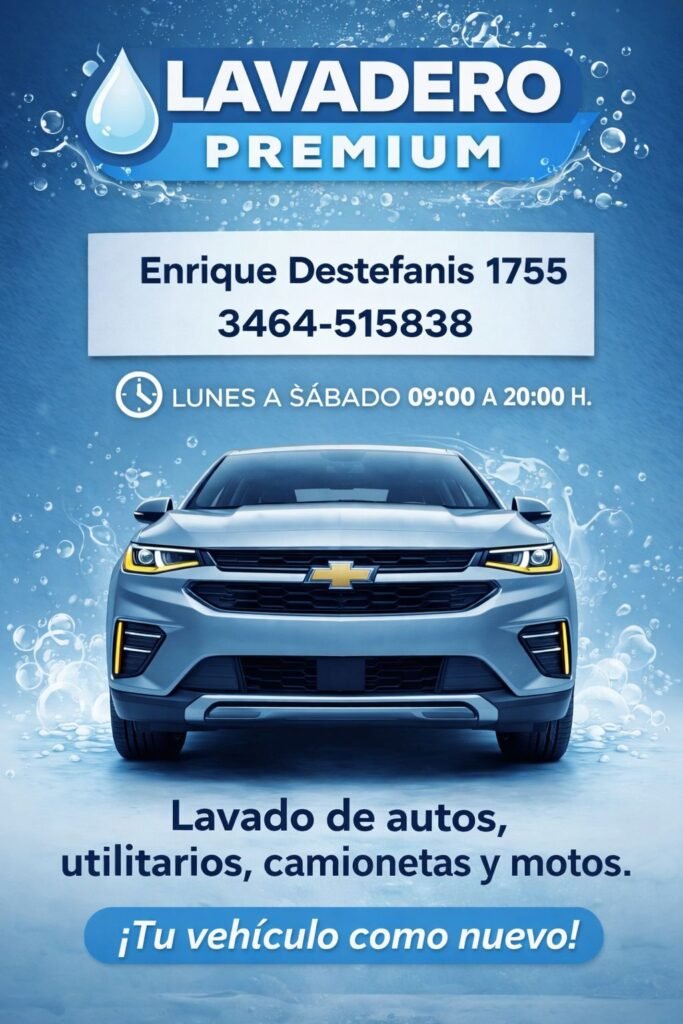 Lavadero de autos, camionetas, ut