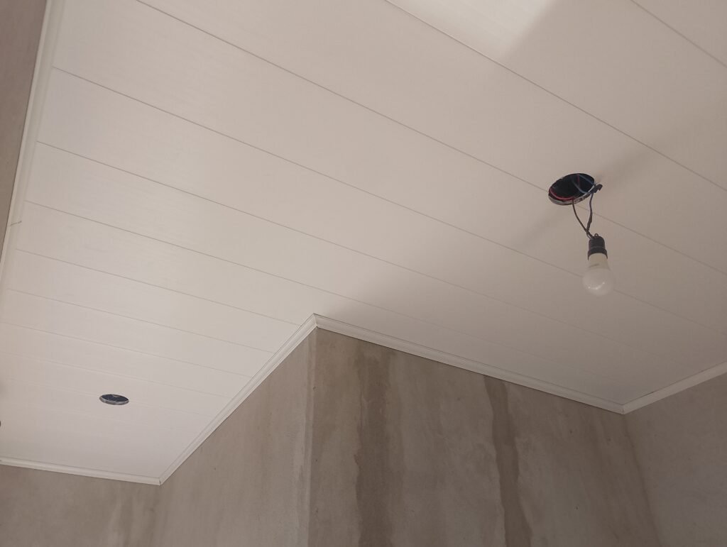 Durlock, PVC y pintura