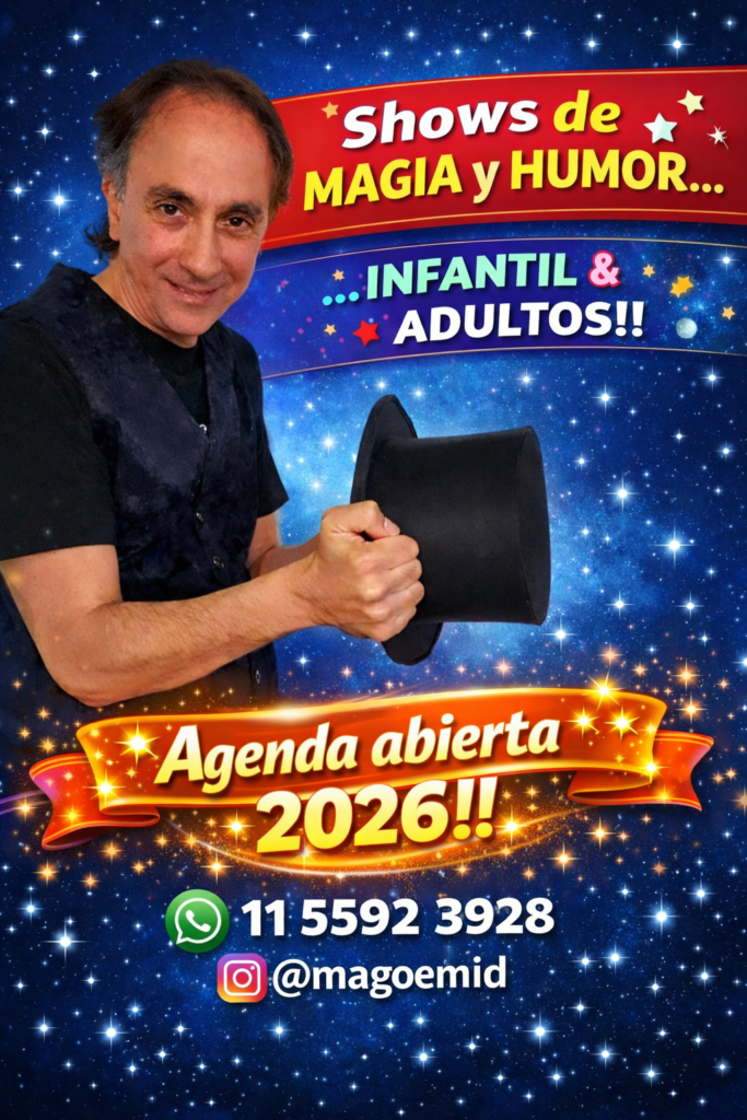 Mago infantil & adultos