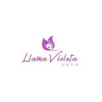Llama Violeta Deco