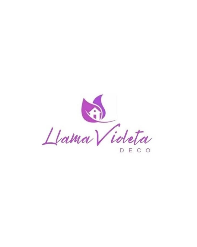Llama Violeta Deco