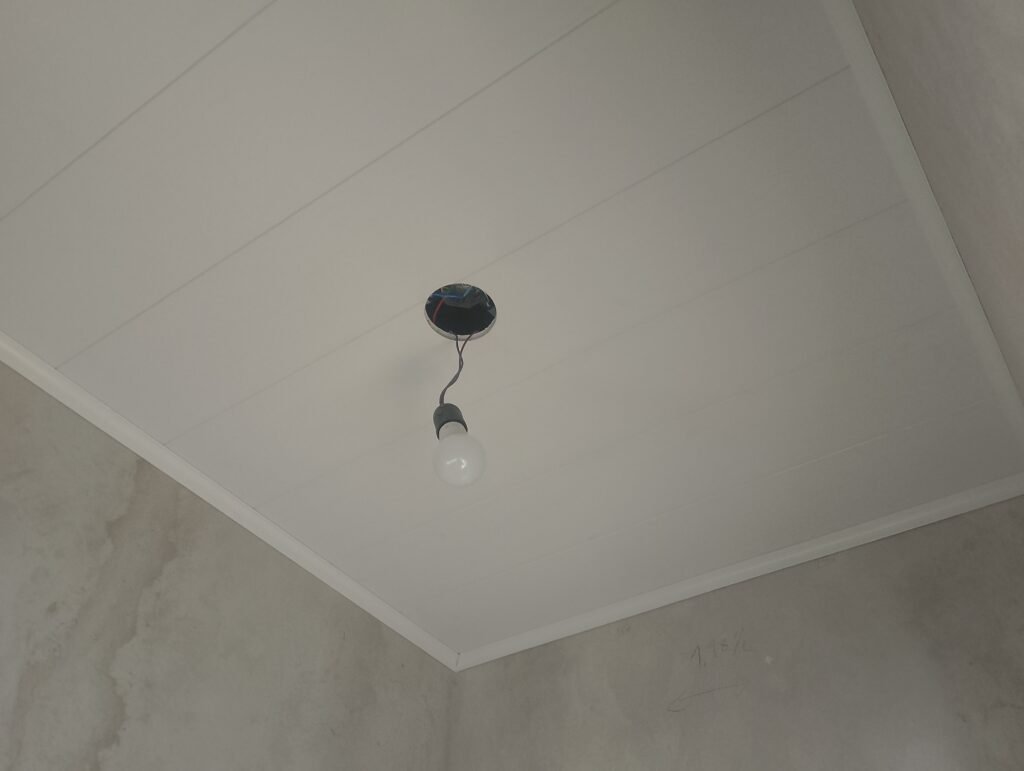 Durlock, PVC y pintura