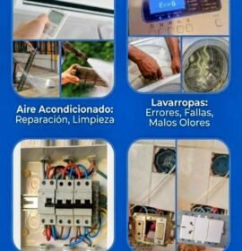 Servicio técnico de aire acondicionado y lavarropas