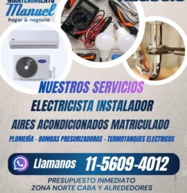 Electricista / técnico aires acondicionado