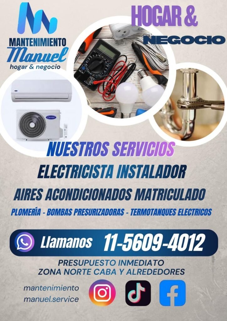Electricista / técnico aires acondicionado