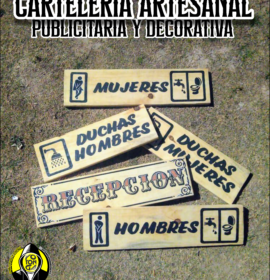 CARTELERIA ARTESANAL