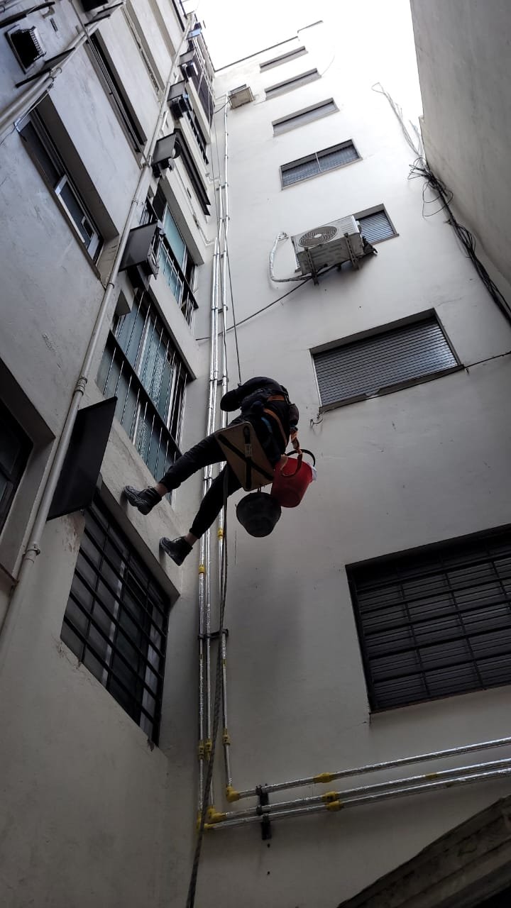 Trabajos verticales en altura (Si