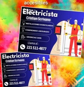 Montador electricista domiciliario