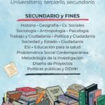 Clases particulares Secundaria y Profesorado Cs. Sociales