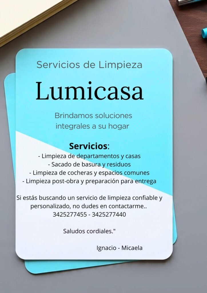 Lumicasa servicios de limpieza