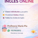Clases virtuales inglés