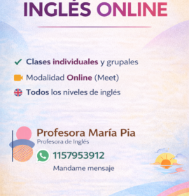 Clases virtuales inglés