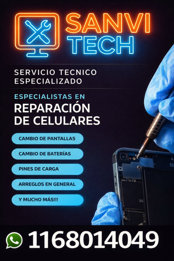 Reparación celulares y computador
