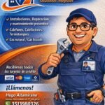 Gasista matriculado y Técnico en Refrigeración
