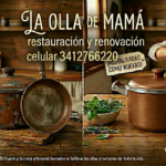 La olla de mamá ..restauración..limpieza y renovación de utensilios de cocina