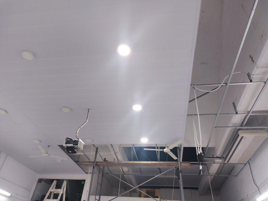 Colador de cielo razos de pvc y r
