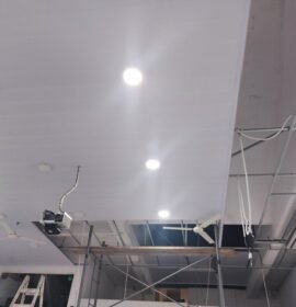 Colador de cielo razos de pvc y revestimientos