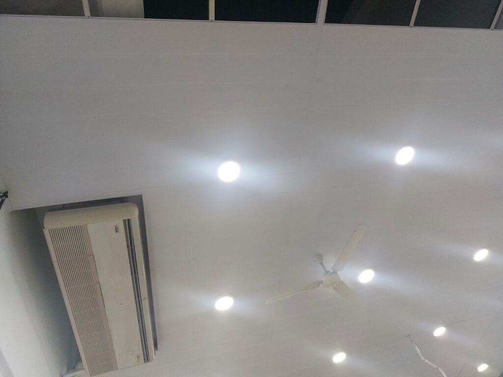 Colador de cielo razos de pvc y r