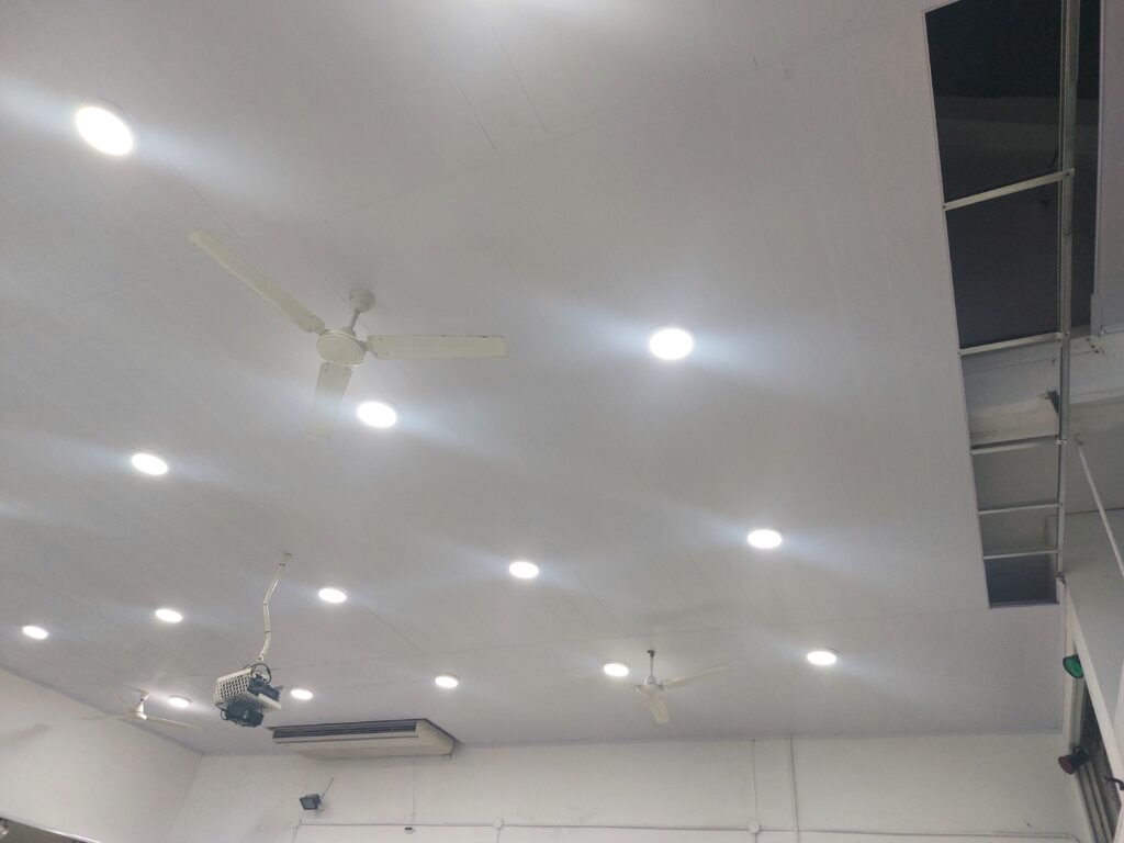 Colador de cielo razos de pvc y r