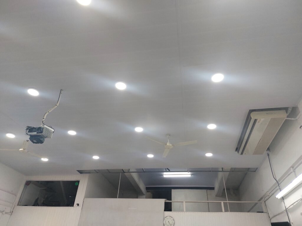 Colador de cielo razos de pvc y r