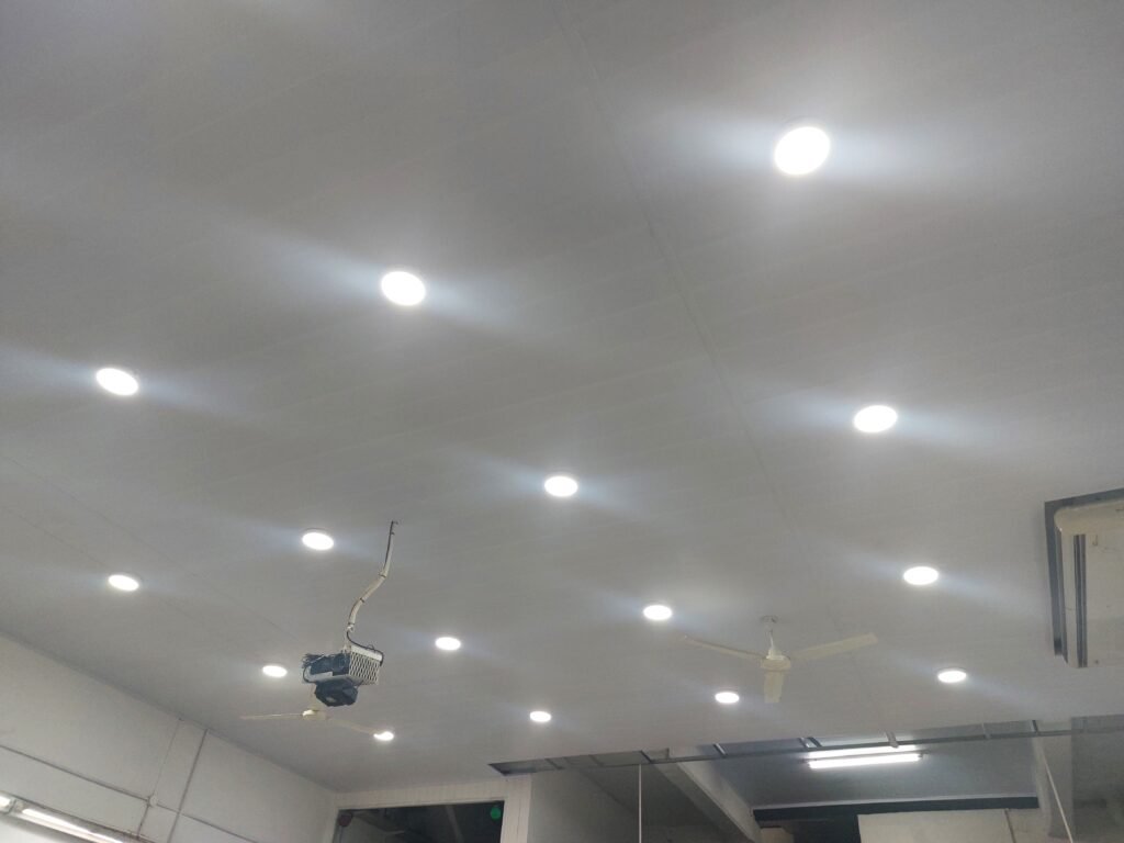 Colador de cielo razos de pvc y r
