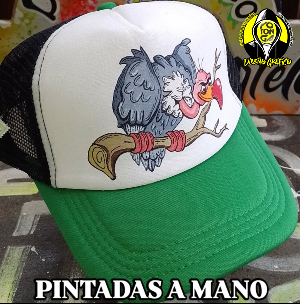 GORRAS (pintadas a mano)
