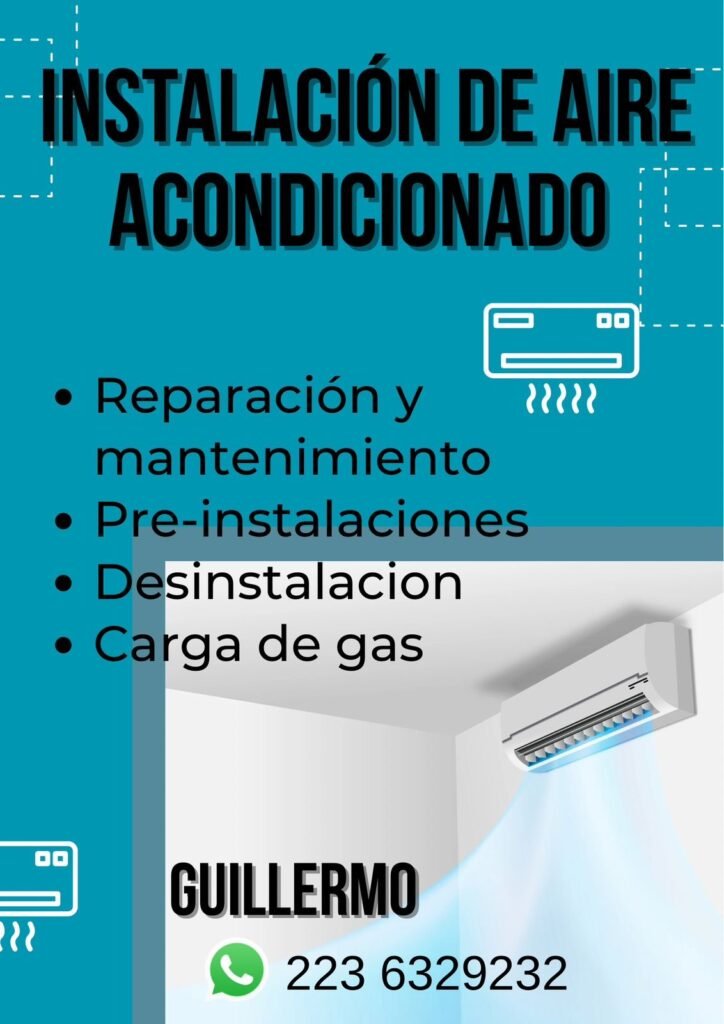 Instalación/mantenimiento de aires acondicionados