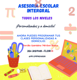 Academia Florecer-Ayuda Virtual Presencial Escolar-