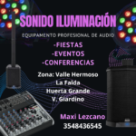 Sonido, luces, estudio de grabación, músico bandoneonista de folklore y tango.