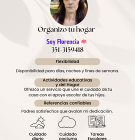 Organización Hogar y Cuidado de niños