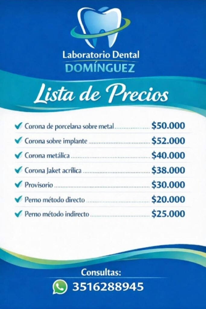 Tecnico dental de protesis fija t