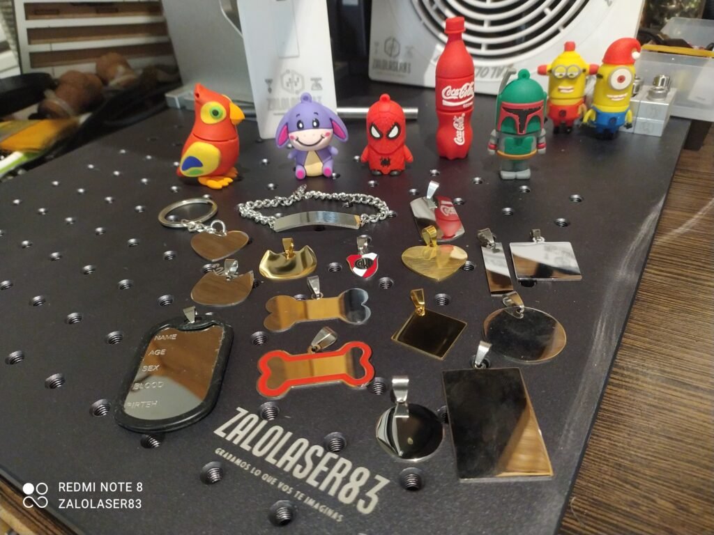 Grabado láser en mates termos fer