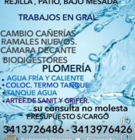 Cloaquista y plomero