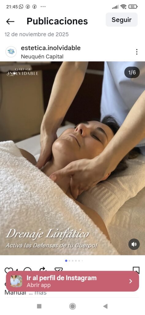 Cosmetologa y masajista profesional