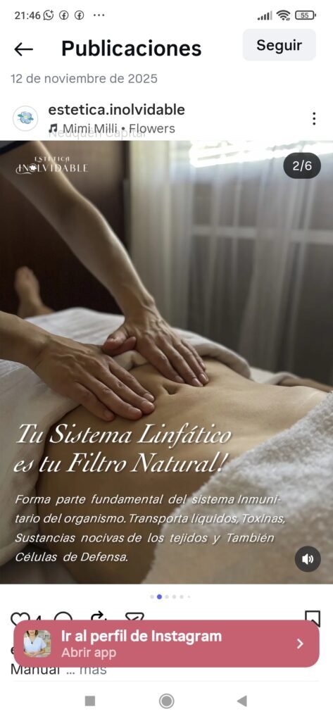 Cosmetologa y masajista profesional