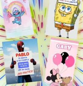 Tarjetas Invitaciones Digitales Animadas