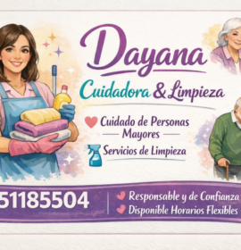 Cuidadora de adultos mayores